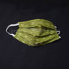 Lime Green Sambalpuri Face Mask