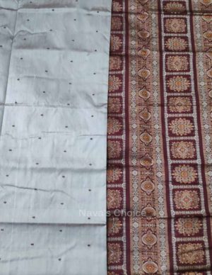 Bomkai Saree with Sonepuri Weave on Body and Anchal