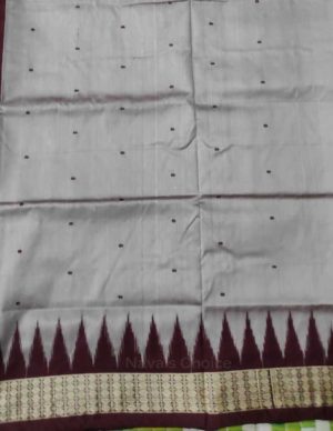 Bomkai Saree with Sonepuri Weave on Body and Anchal