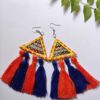 Warli Art Clay Earrings