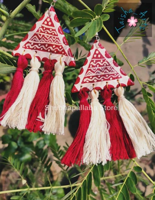 Warli Art Earrings