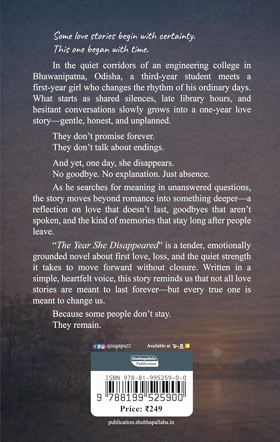 The Year She Disappeared - Shubhapallaba Store The Year She Disappeared - Image 3